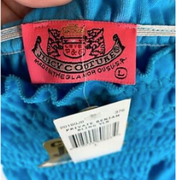 SOLD ON EBAY JUICY COUTURE size L strapless - Picture 5 of 6